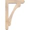 Ekena Millwork Legacy Craftsman Smooth Bracket w/ Offset Brace, Douglas Fir, 5 1/2"W x 22"D x 34"H BKT0604X22X34LEC04SDF - alternate 4